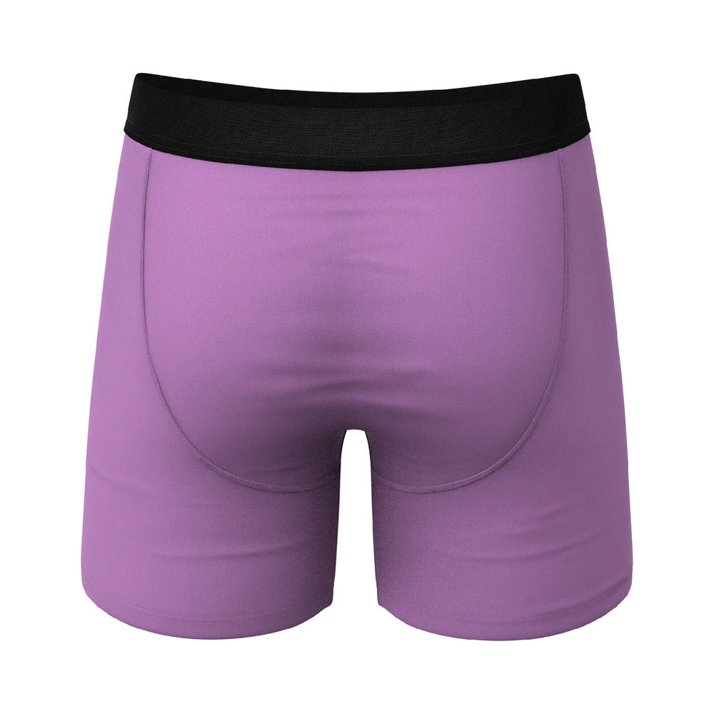 Shinesty The Double Entendre Eggplant Ball Hammock Pouch Underwear with Fly M