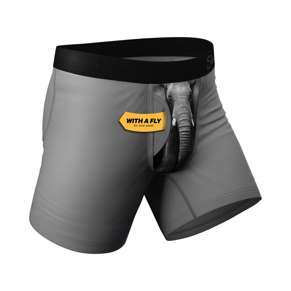Shinesty The Junk In The Trunk Elephant Ball Hammock Pouch Underwear with Fly 2XL