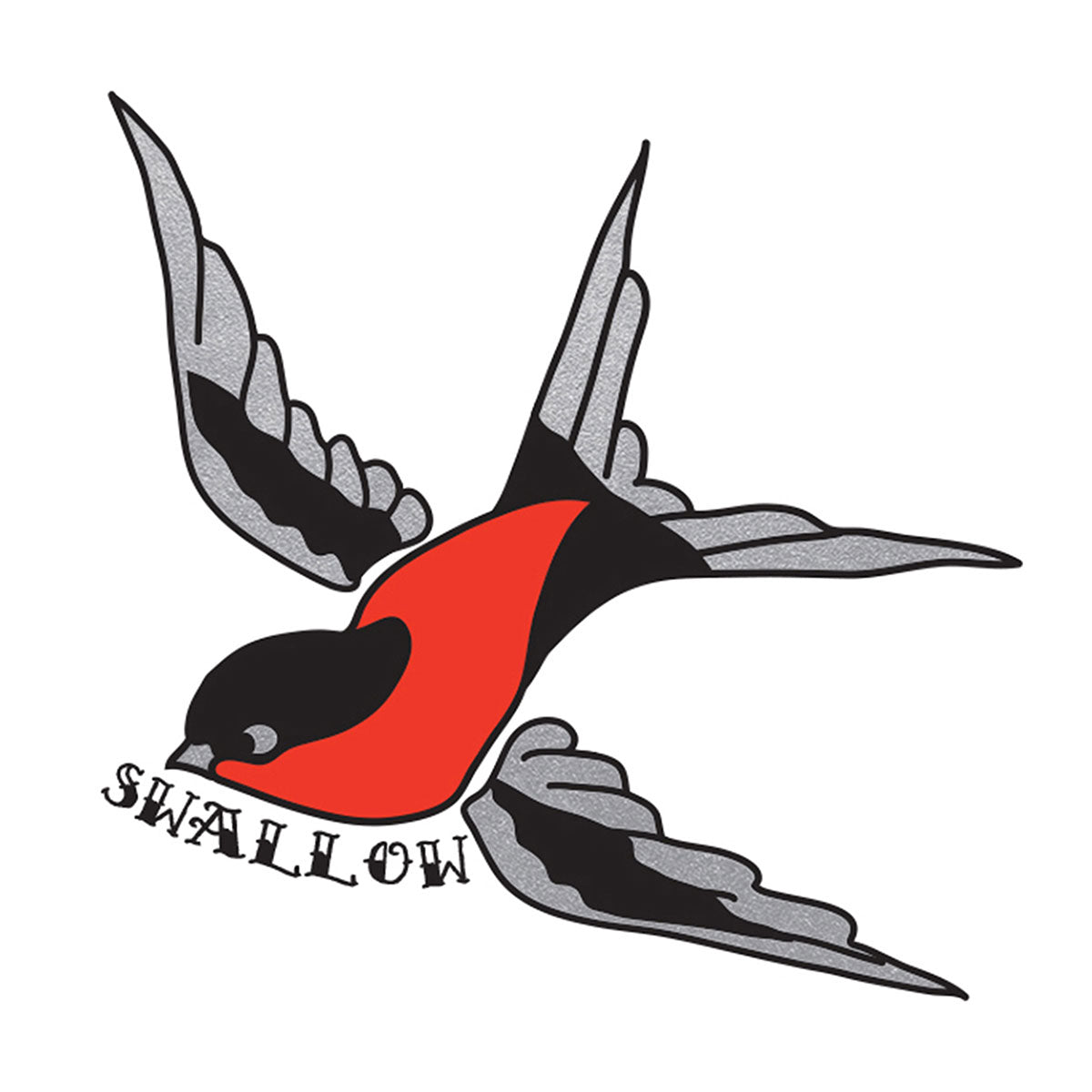 Vajtats DIY Gold Foil Temporary Tattoos 3-Pack - Swallow Swallow