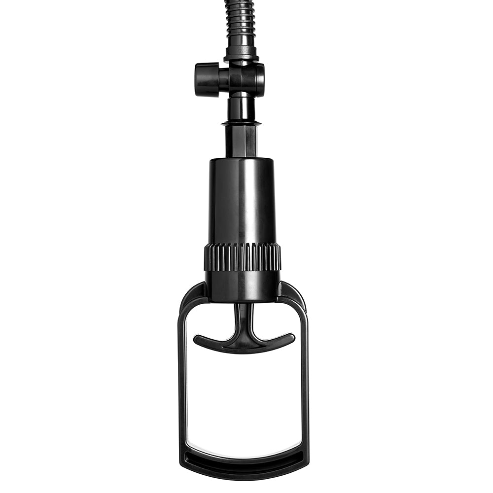 JOCK Pump Up Gauge Penis Pump with Pull Rod