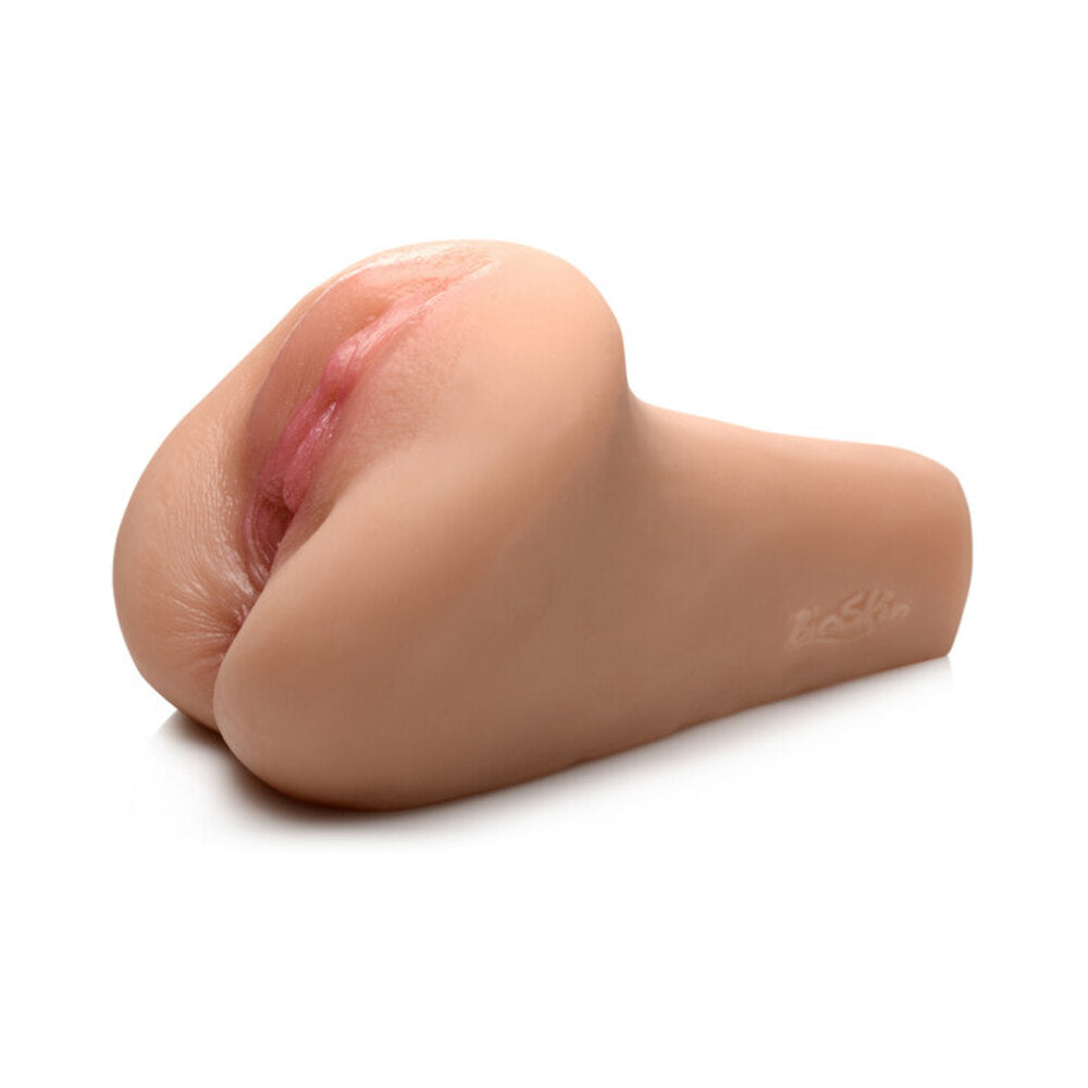 Curve Toys Mistress Juicy Emily Dual Entry Missionary Masturbator Light