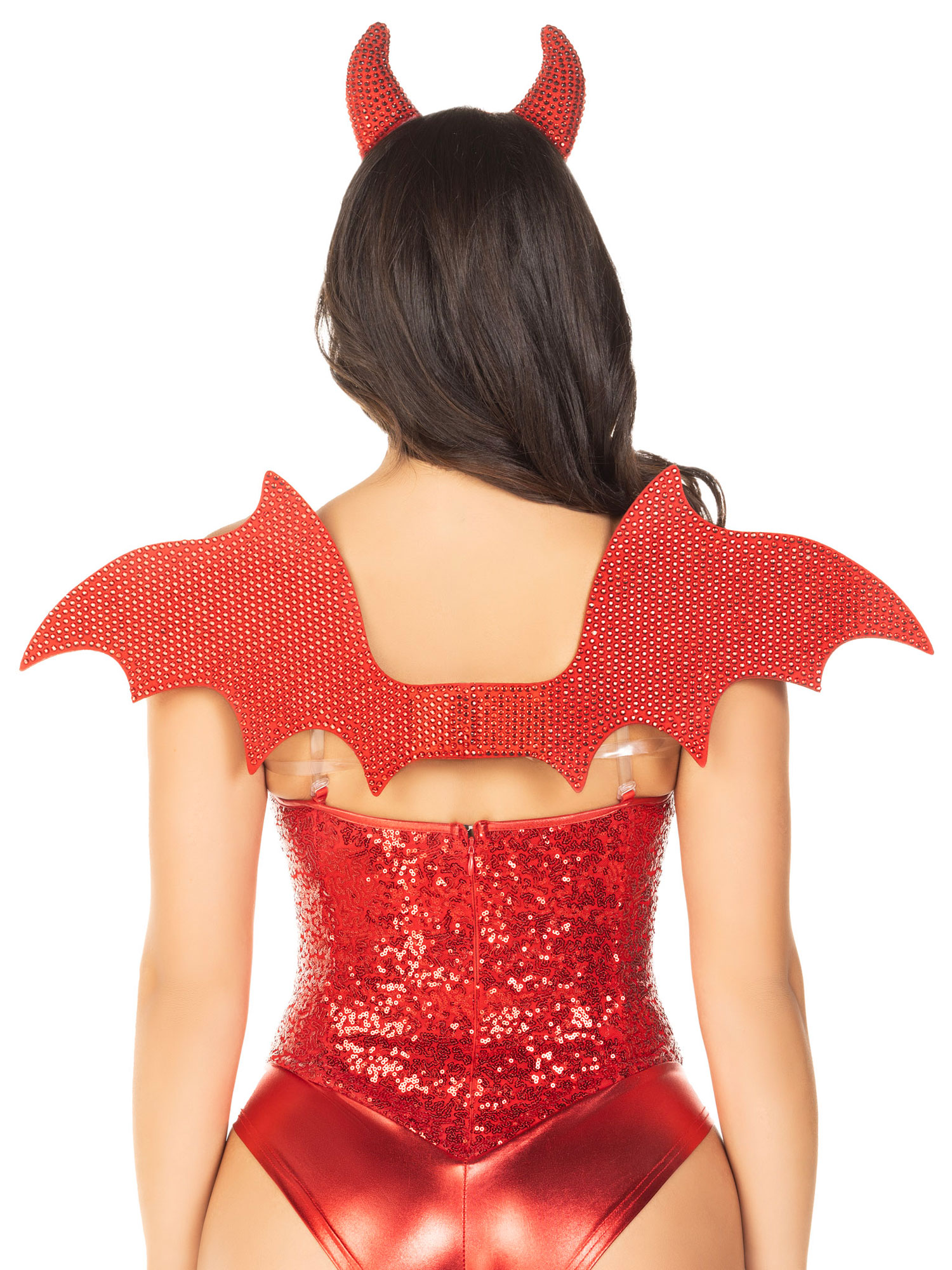 Includes Wings and Headband - Red