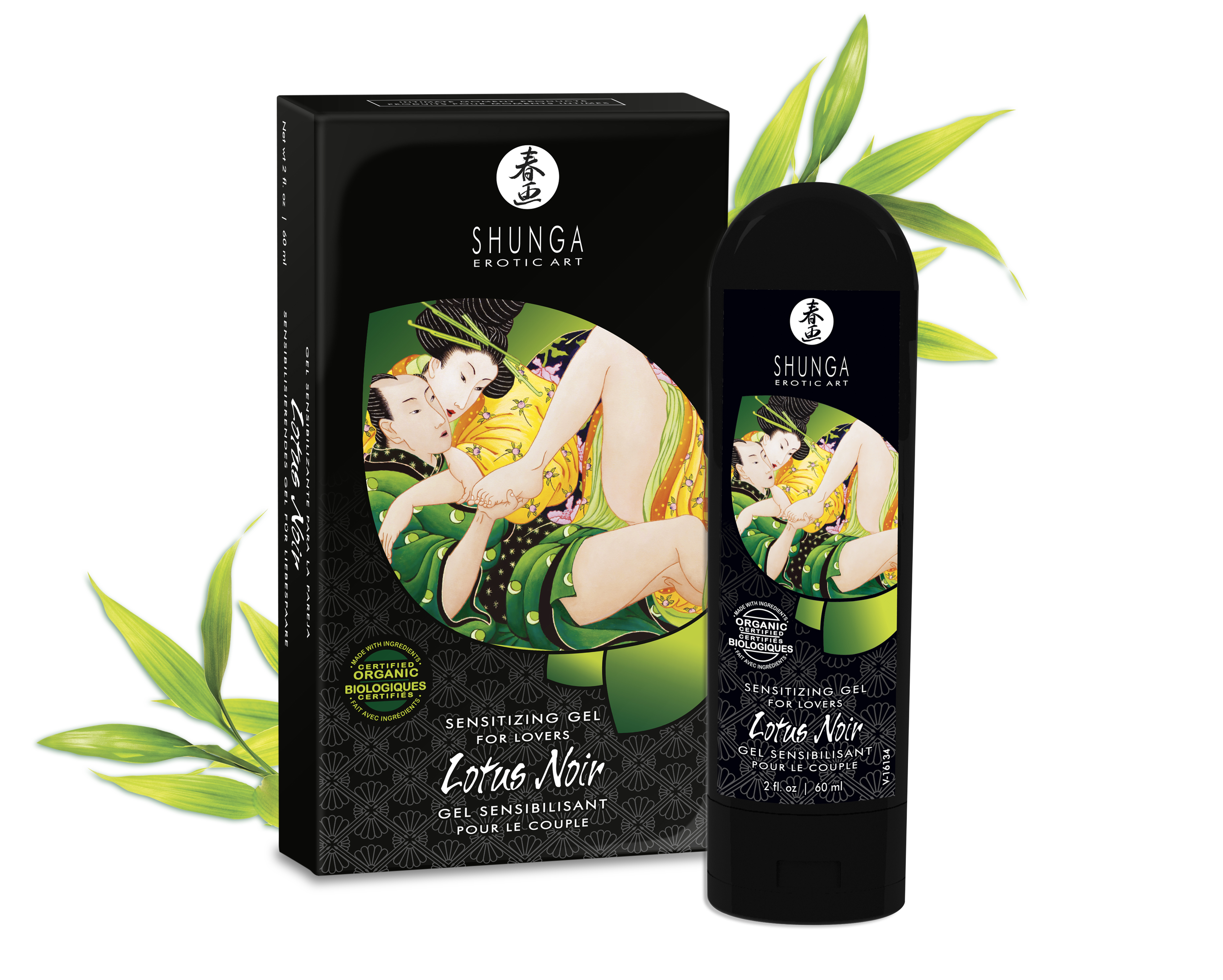 Lotus Noir - Sensitizing Gel for Lovers - 2 Fl. Oz. / 60 ml