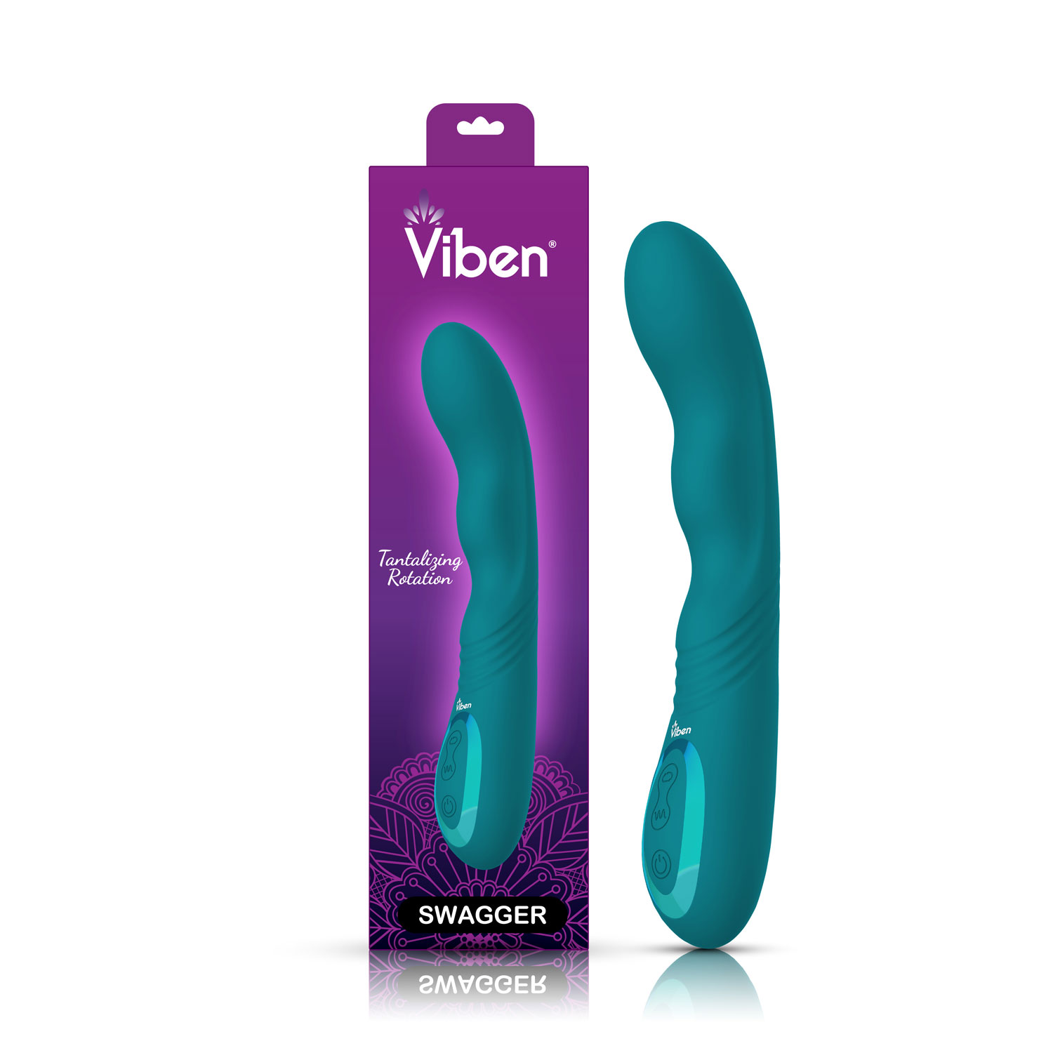 Swagger Wriggling G-Spot Vibe - Ocean