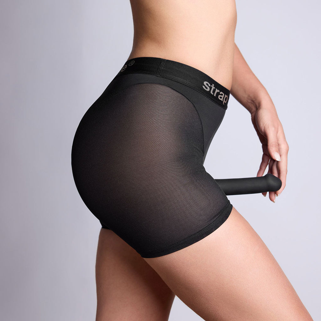 Strap-On-Me Harness Lingerie Halo Black M