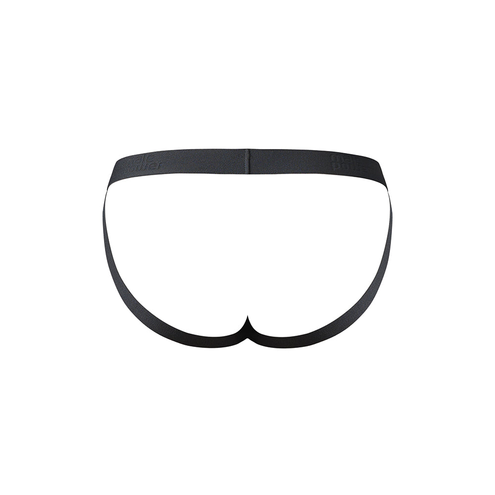 Male Power Open Ended Jock Open Black S/M
