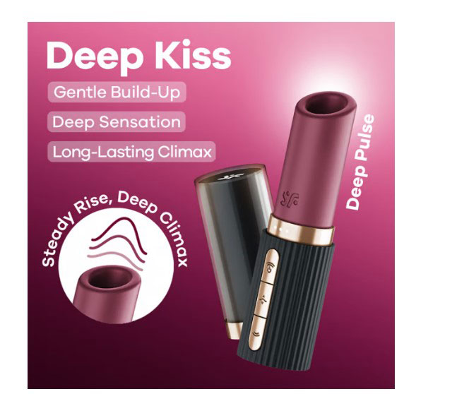 Deep Kiss Suction Vibrator