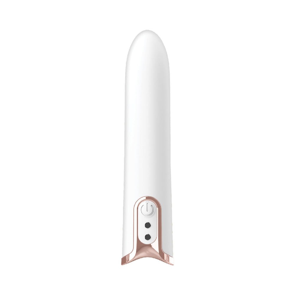 Gold Glam Bullet Vibe White