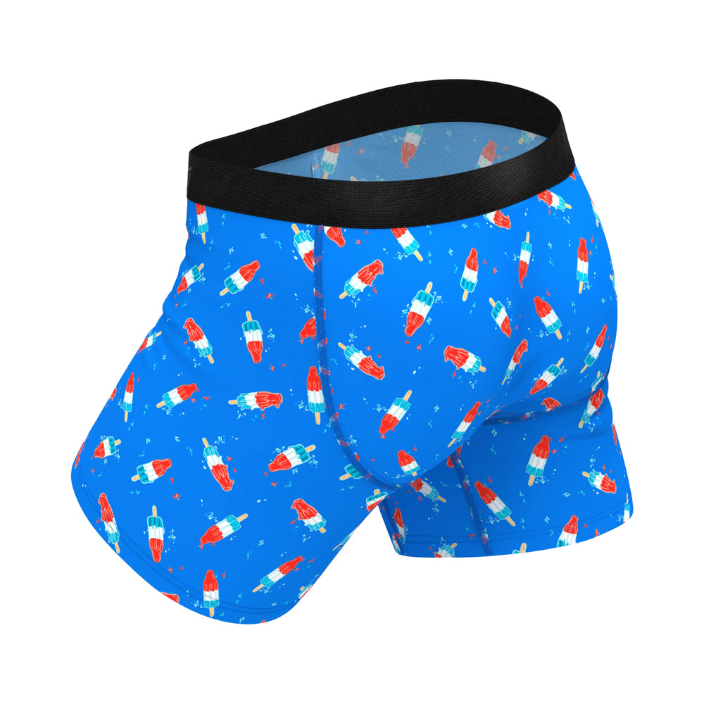 Shinesty The Popsicle Stick Apex USA Ball Hammock Pouch Underwear with Fly M