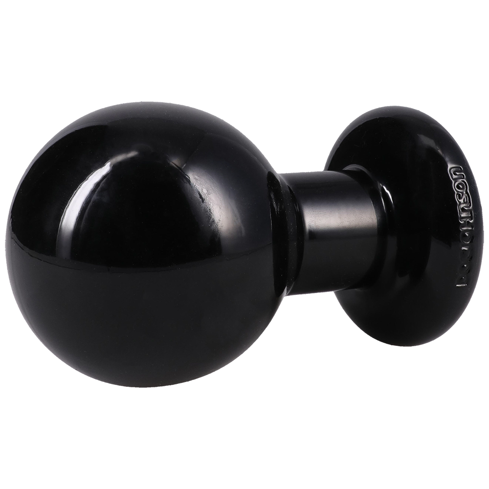 The Classic Round Butt Plug Large Black