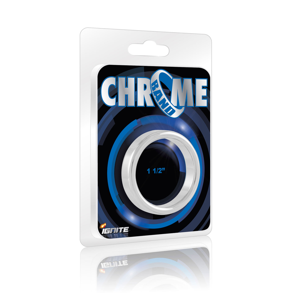 Thick Chrome Band -1.5"