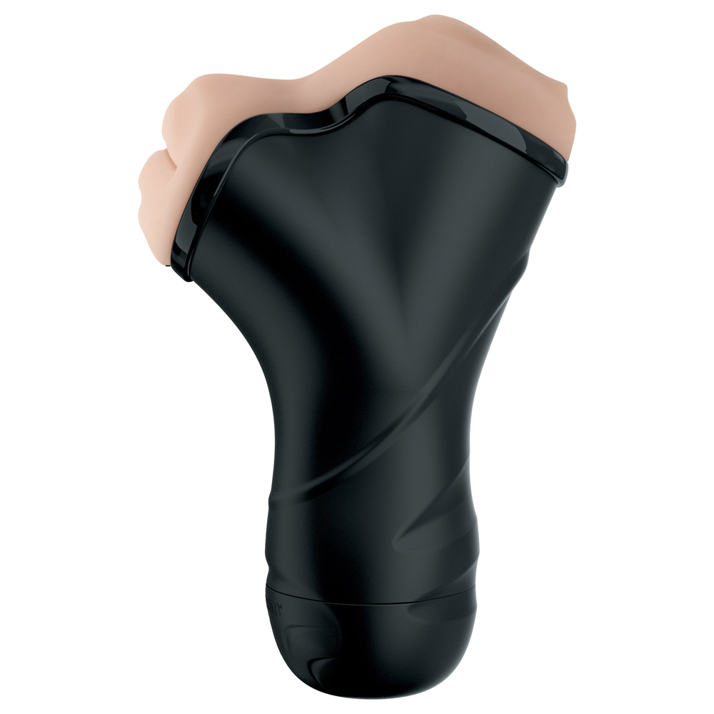 PDX Elite Double Penetration Vibrating Stroker