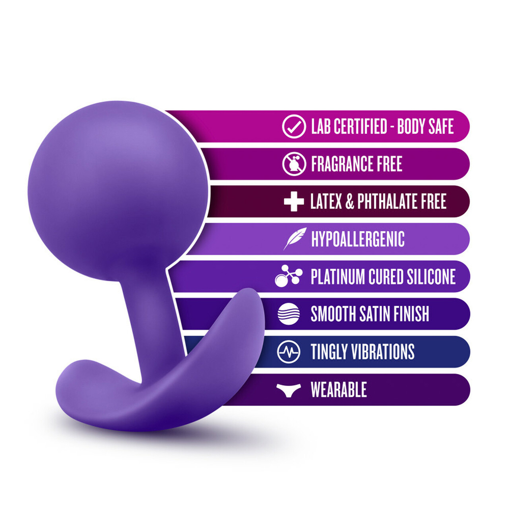 Luxe Wearable Vibra Plug Purple