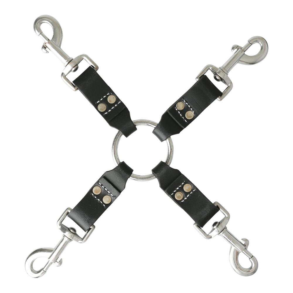 Edge Leather 4 Point Hog Tie