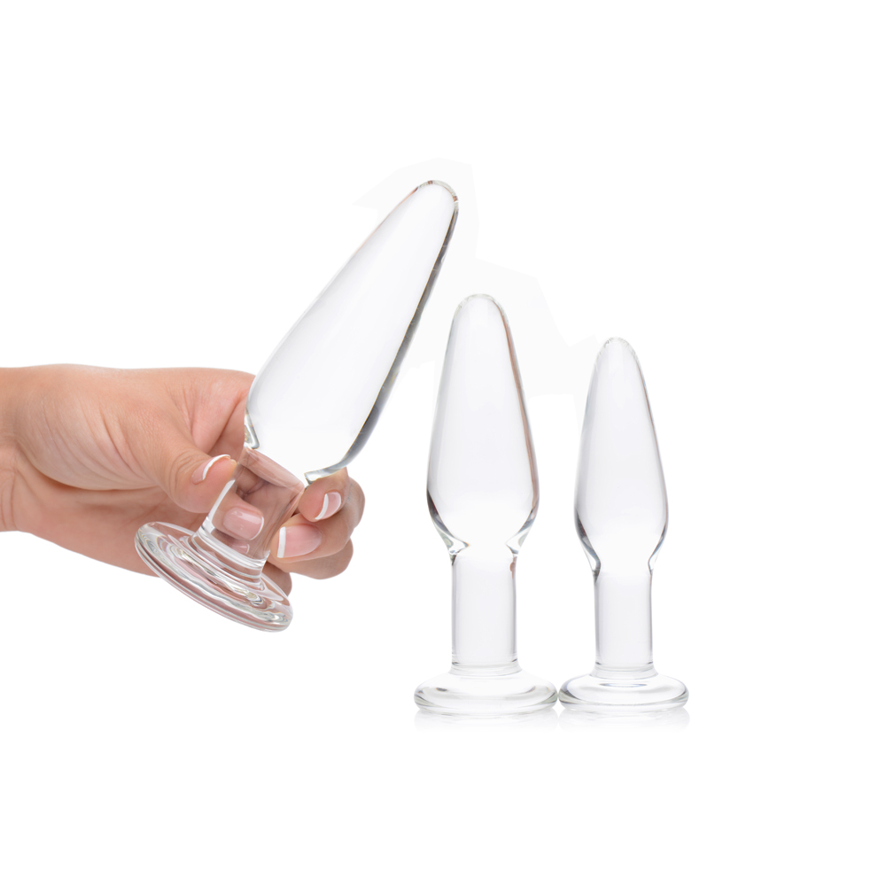 Prisms Dosha 3 Piece Glass Plug Kit