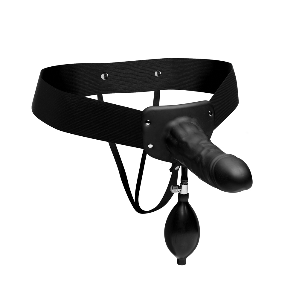 Master Series Pumper Inflatable Hollow Strap-On