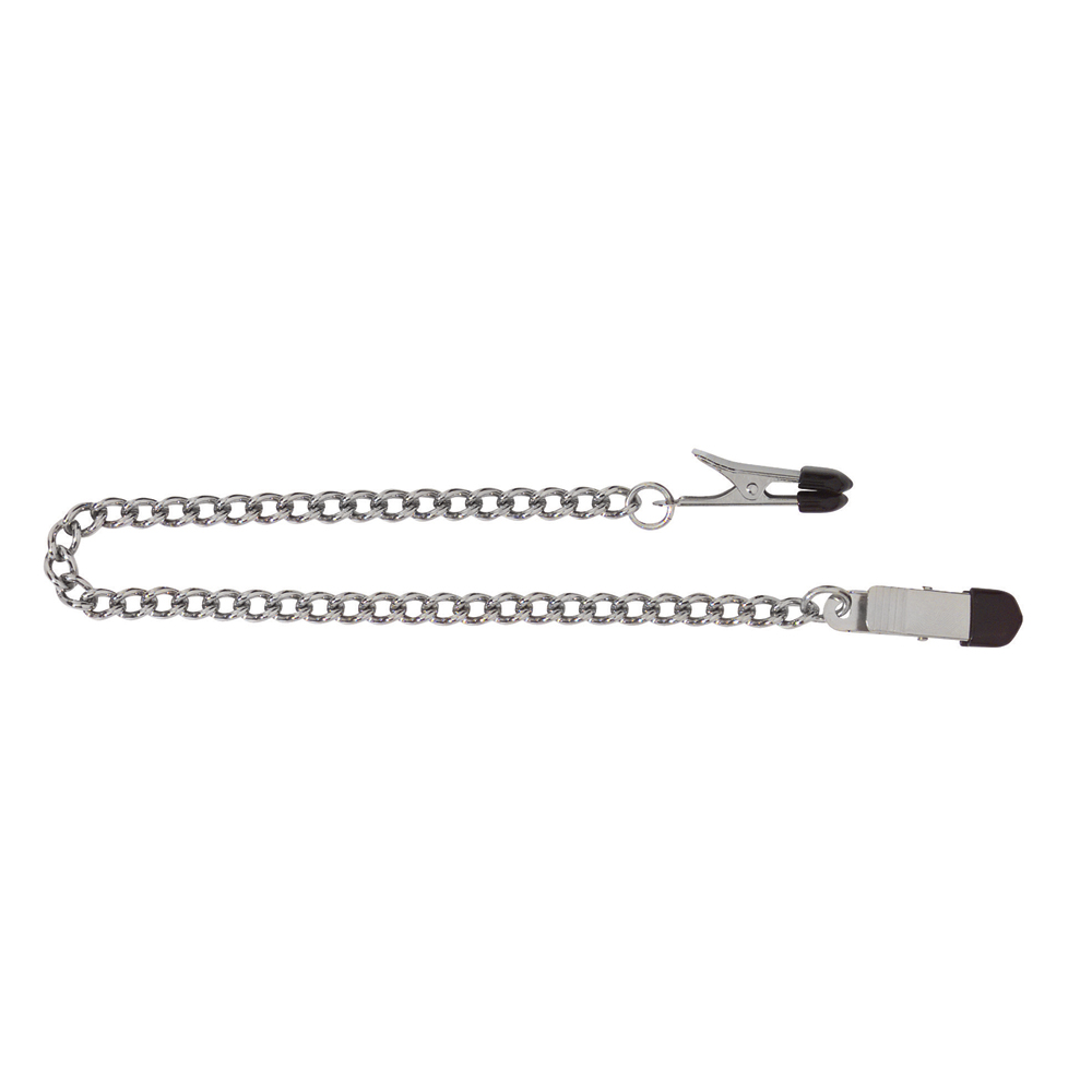 Broad Tip Clamp With Link Chain - Non-Adj.