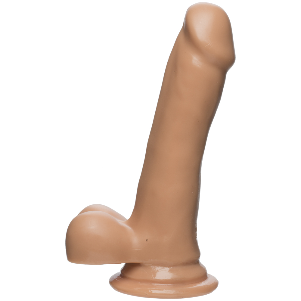 The D Slim D 6" With Balls Firmskyn Vanilla