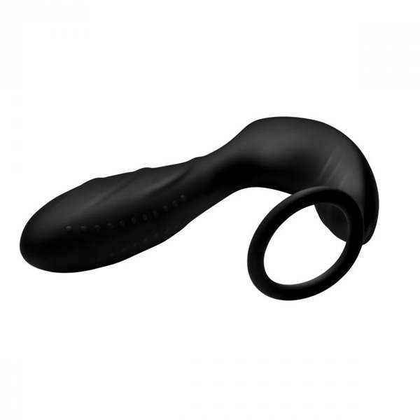 Under Control Silicone Prostate Vibrator And Strap With Remote Control