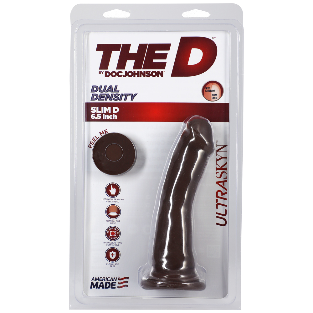The D Slim D 6.5" Ultraskyn Chocolate