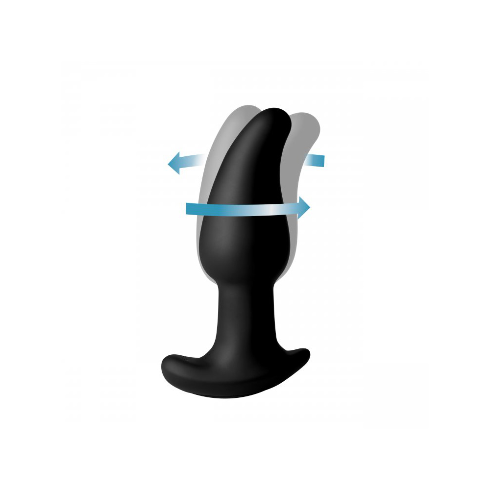 Rimmers Gyro-M 10X Curved Rimming Plug With Remote Control