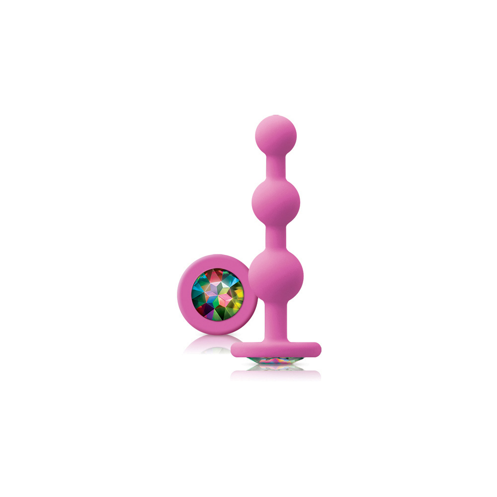 Glams Ripple Rainbow Gem Pink