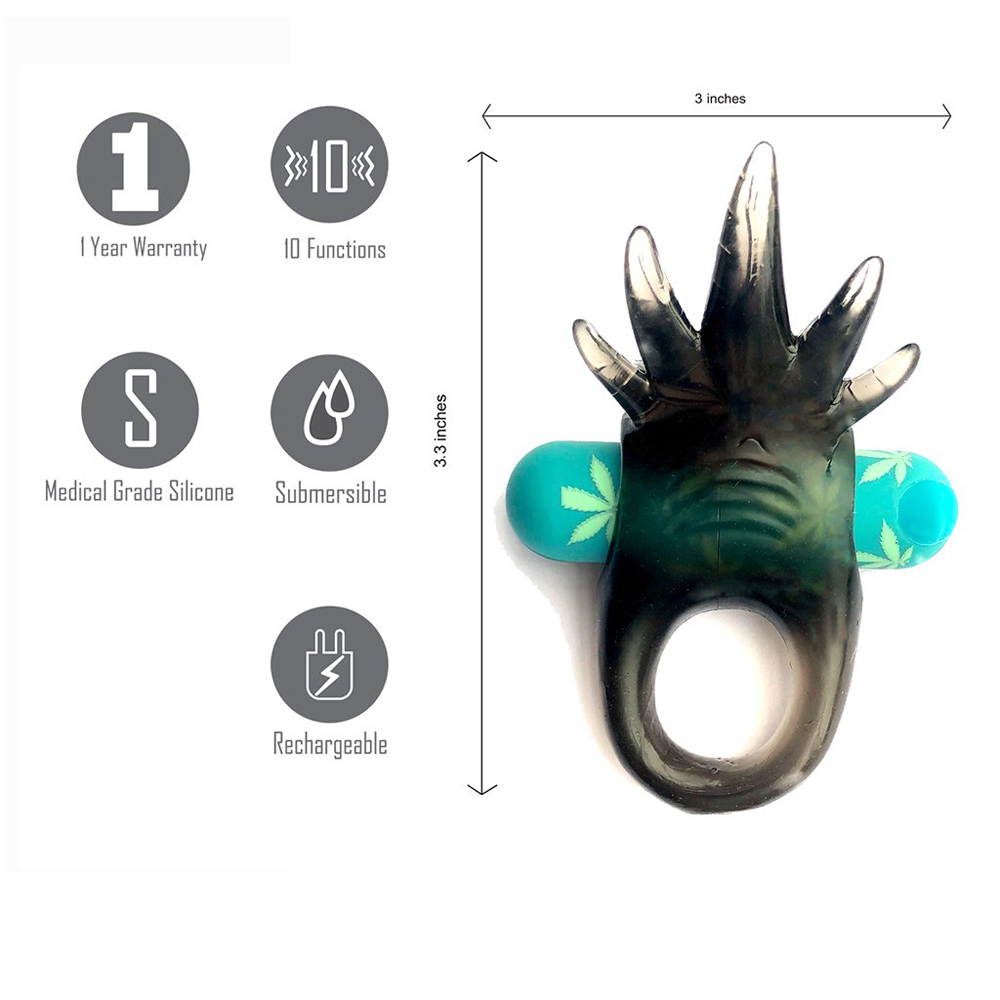 Ziggy Rechargeable Vibrating Erection Enhancer Ring