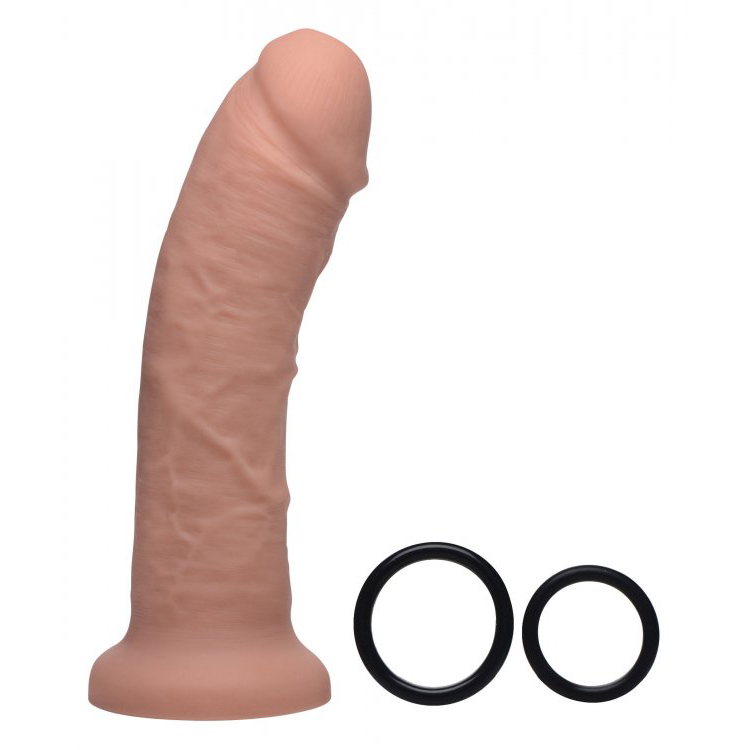 Strap U Brazen 8'' Silicone Dildo With Harness
