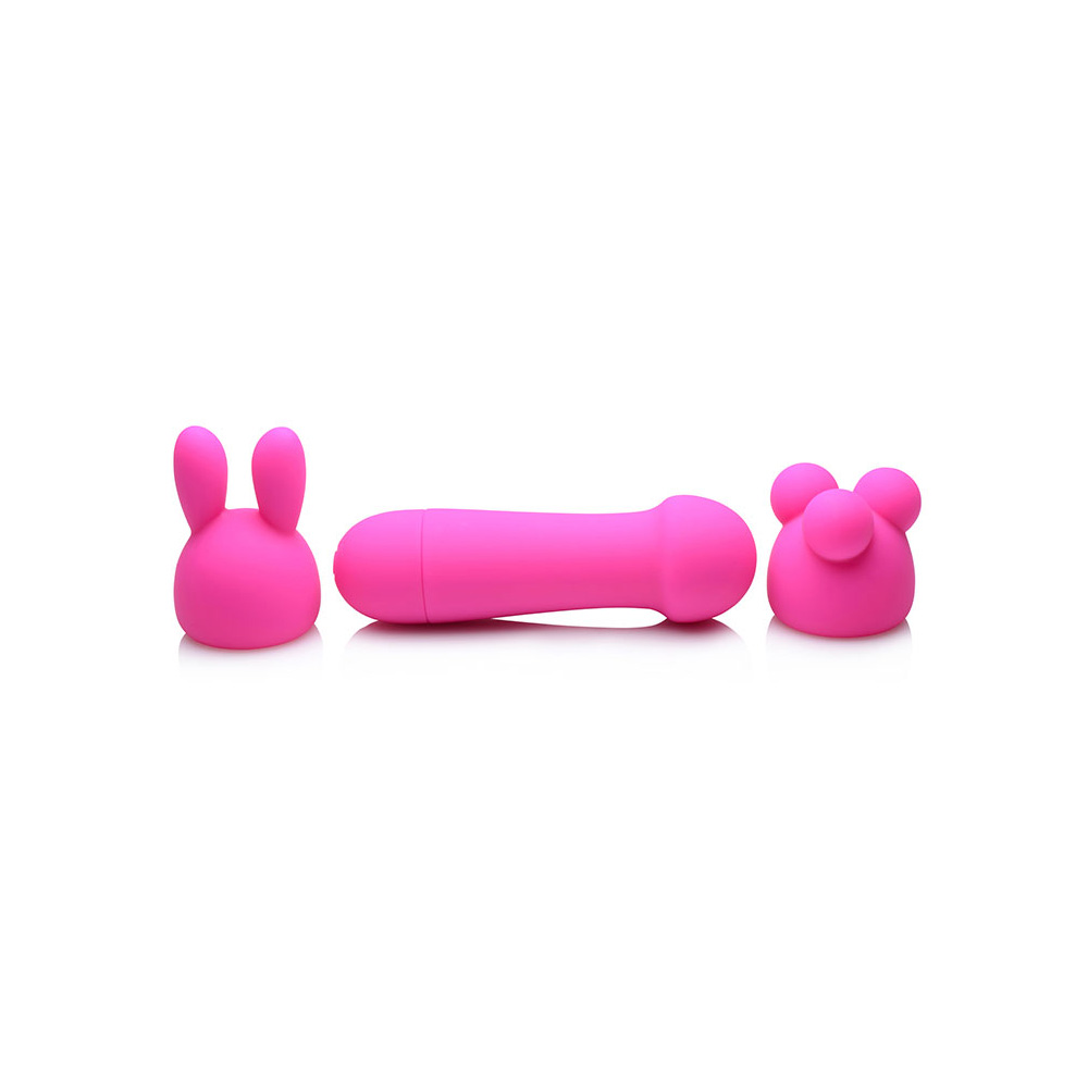 Gossip Mini Wand With Two Attachments Magenta