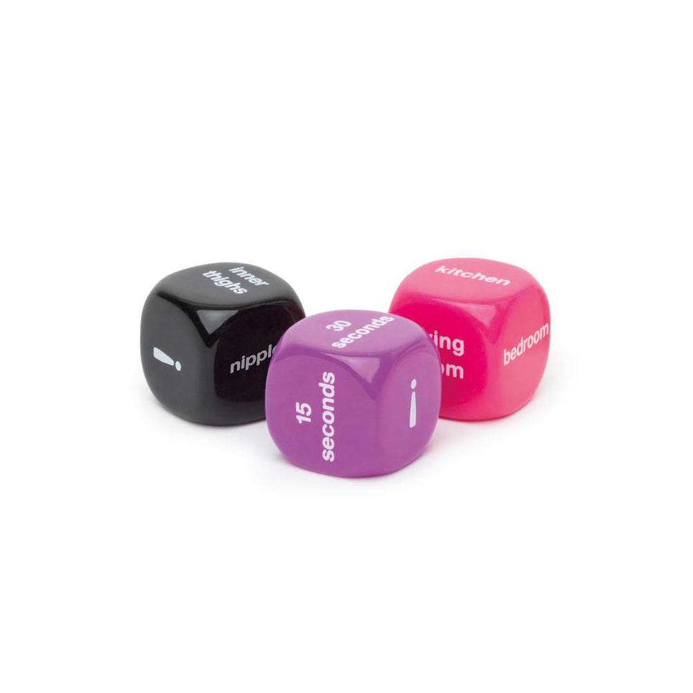 Happy Rabbit Couple's Dice