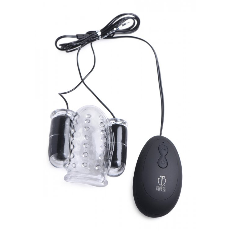 Trinity Men 20X Deluxe Dual Vibrating Head Teaser