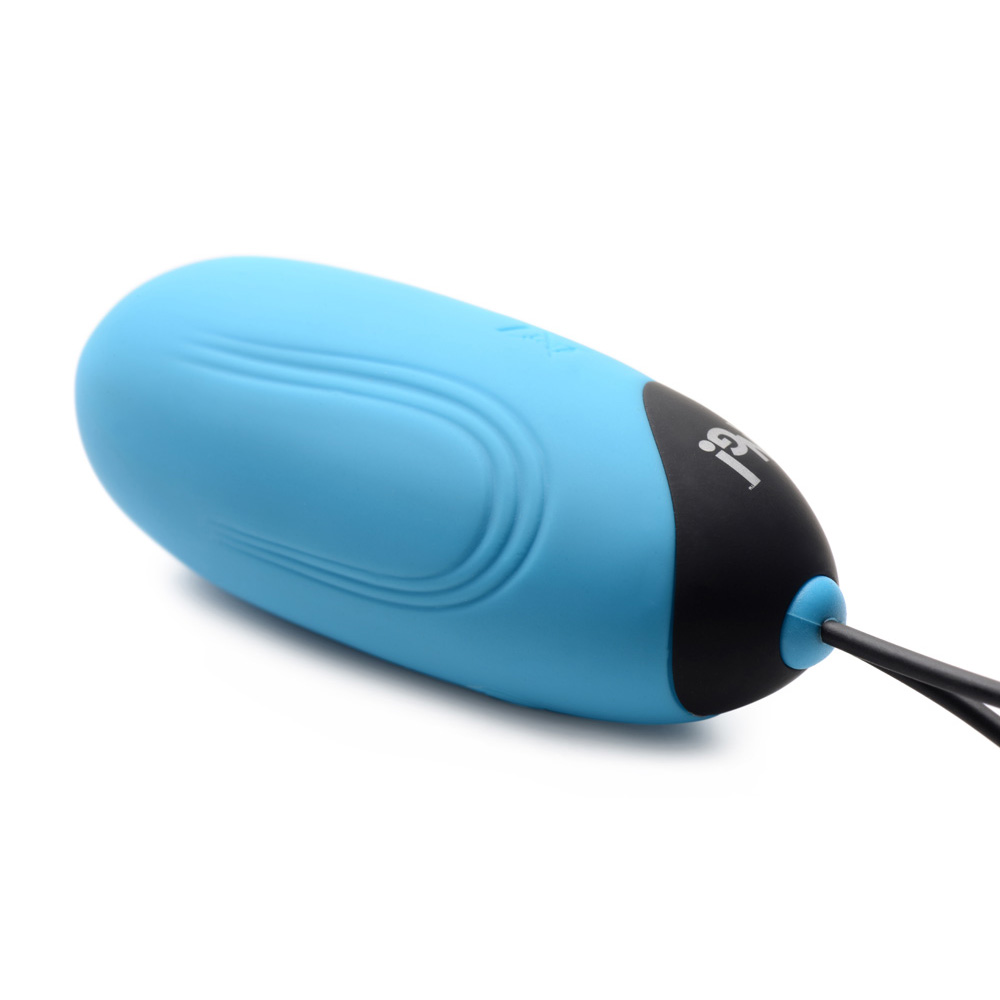 Bang! 28X Grooved Silicone Egg  Blue