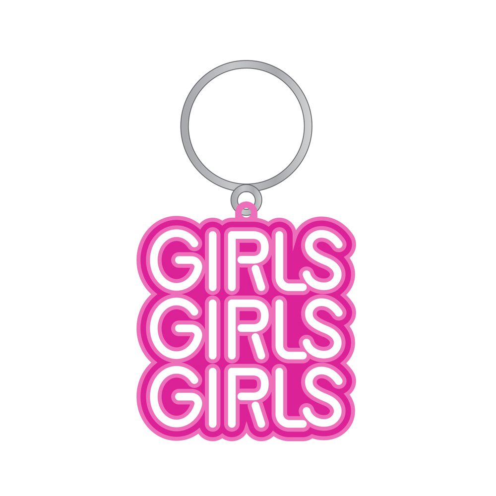 Girls Girls Girls Key Chain