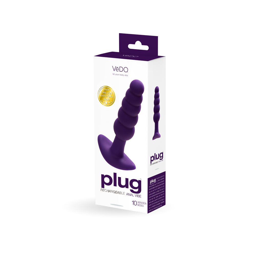 Plug Rechargeable Anal Plug Perfectly Purple