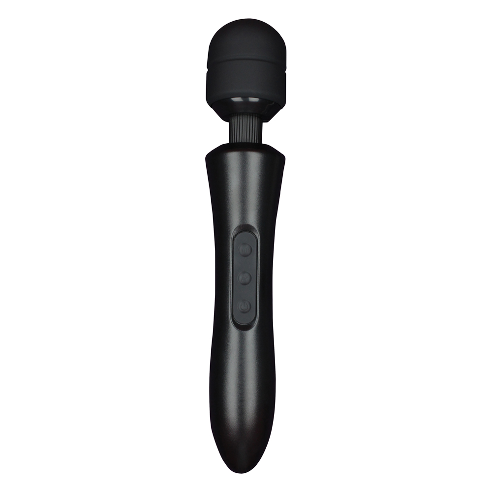 Gloria Large Wand Vibrator Black