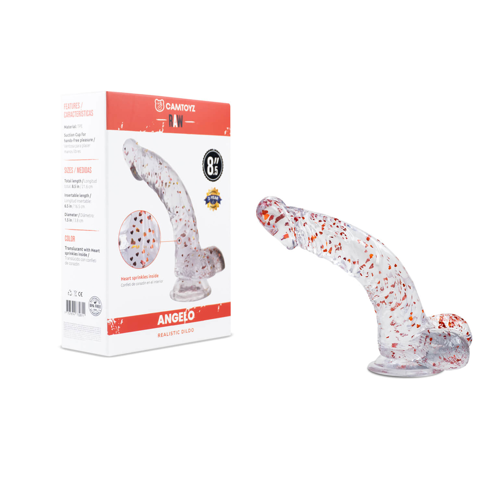 Raw Angelo 8.5"" Realistic Dildo