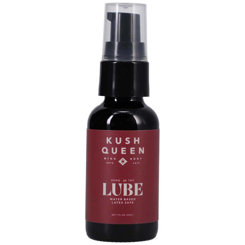 Kush Queen Water-Based Lube 30mg Delta 9 Thc 1 oz.