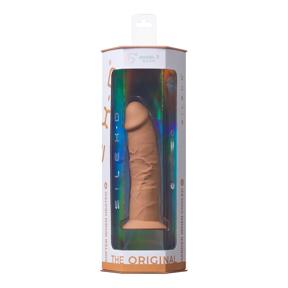 Silex-D The Original Model 2 Dildo 6" Caramel
