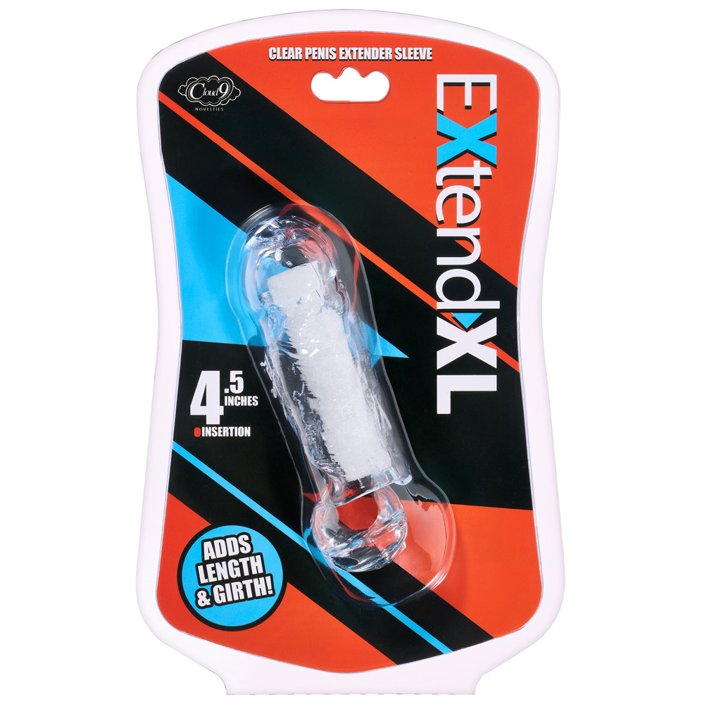 Cloud 9 Clear Round Penis Sleeve 4-1/2"