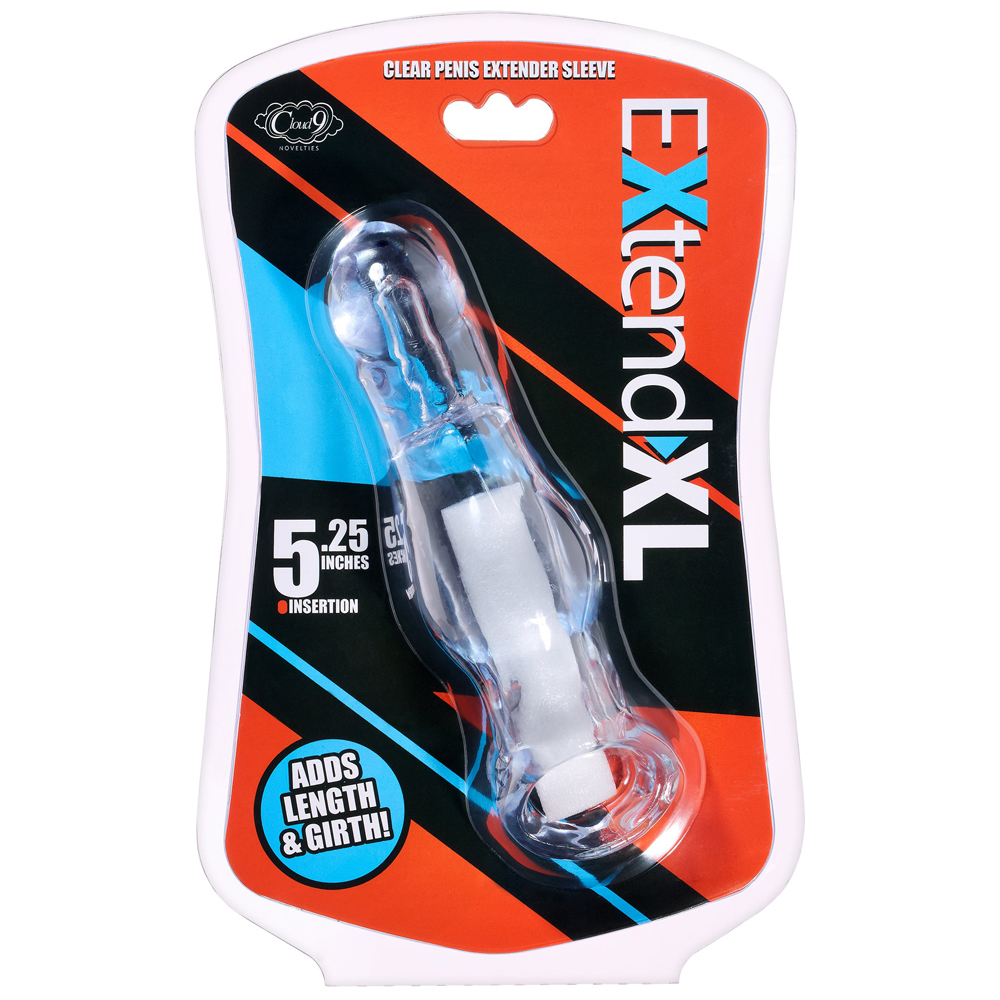 Cloud 9 Clear Penis Sleeve 5-1/4"