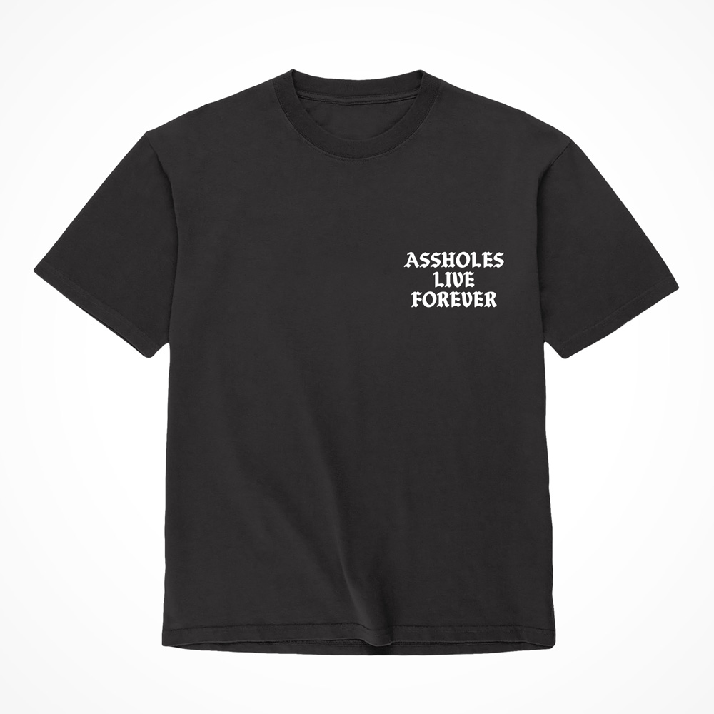 "Assholes Live Forever" Shirt XXL Black