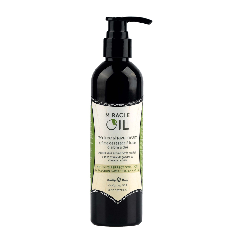 Miracle Oil Tea Tree Shave Cream 8 oz.