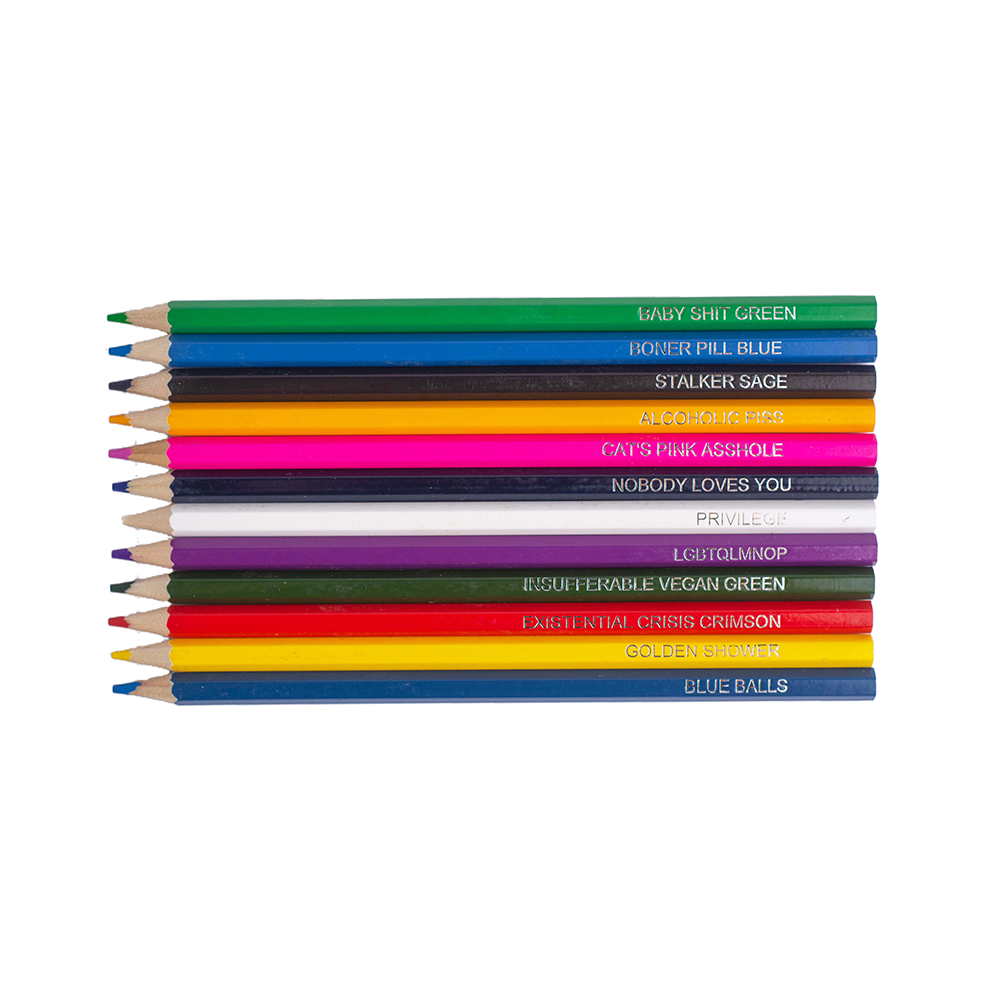 Offensive Color Pencils