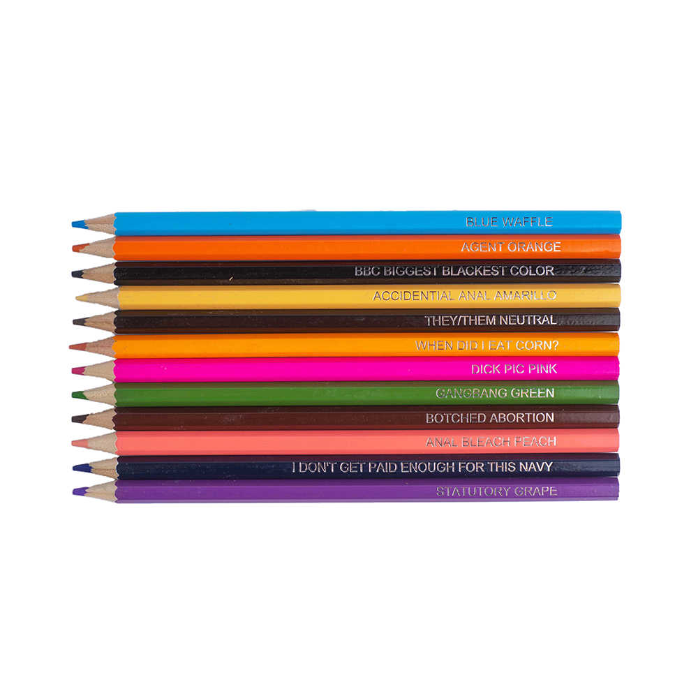 Offensive Color Pencils