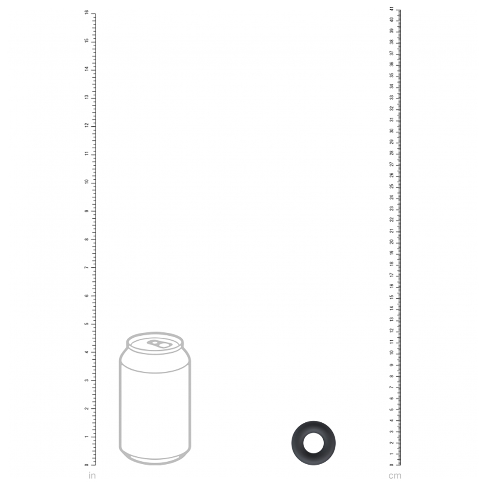 Levelz Silicone Cock Ring XS Black