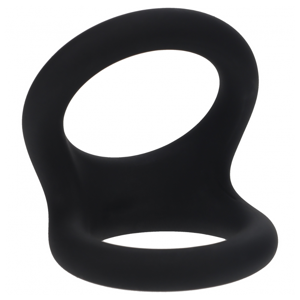 Levelz Double O Silicone Cock Ring L Black