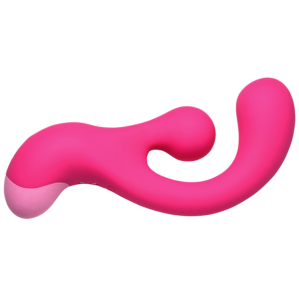 Bang! Gyro Rabbit Silicone Vibrator Pink