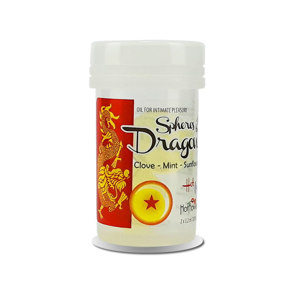 Massage Oil Hot Ball Set Sphere Of Dragon 4Pk