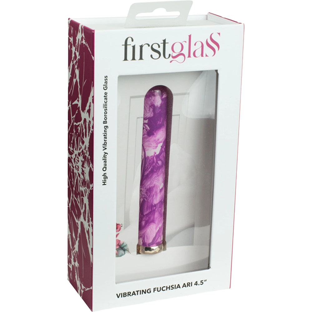 First Glass Vibe Ari 4.5" Fuchsia