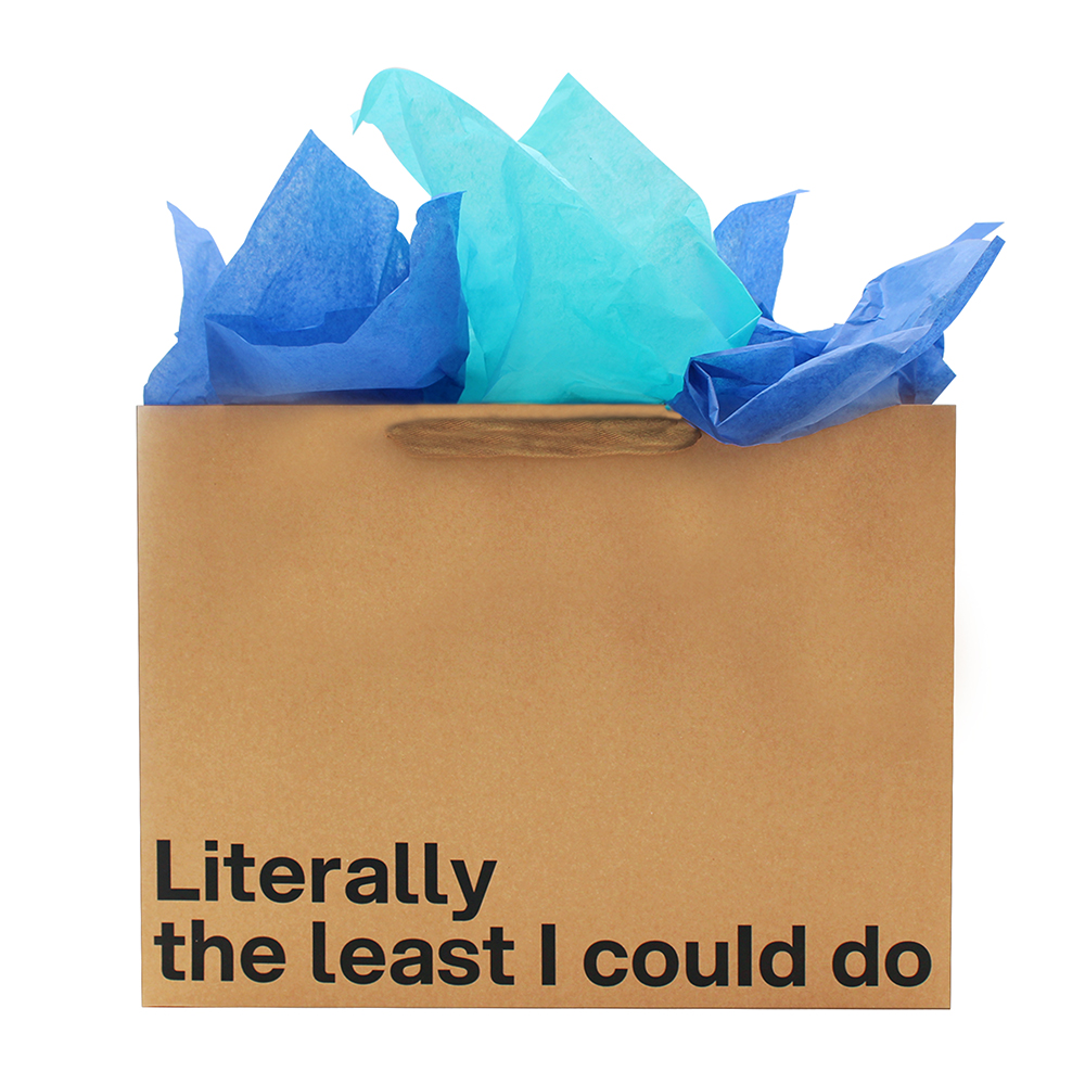 Literally The Least I Could Do Large Gift Bag